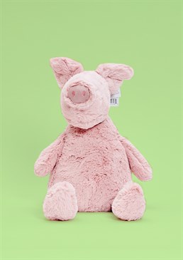 <ul><li>Rumpa Pig by Jellycat is a happy, smiling playmate!</li><li>With adorable ears, velvety snout and pink, fluffy fur, he is officially the softest cuddle buddy around.</li><li>Suitable from birth, Rumpa Pig is the perfect gift for a little one and will be a loyal friend til the end!</li><li>Dimensions: 30cm high, 15cm wide</li></ul>